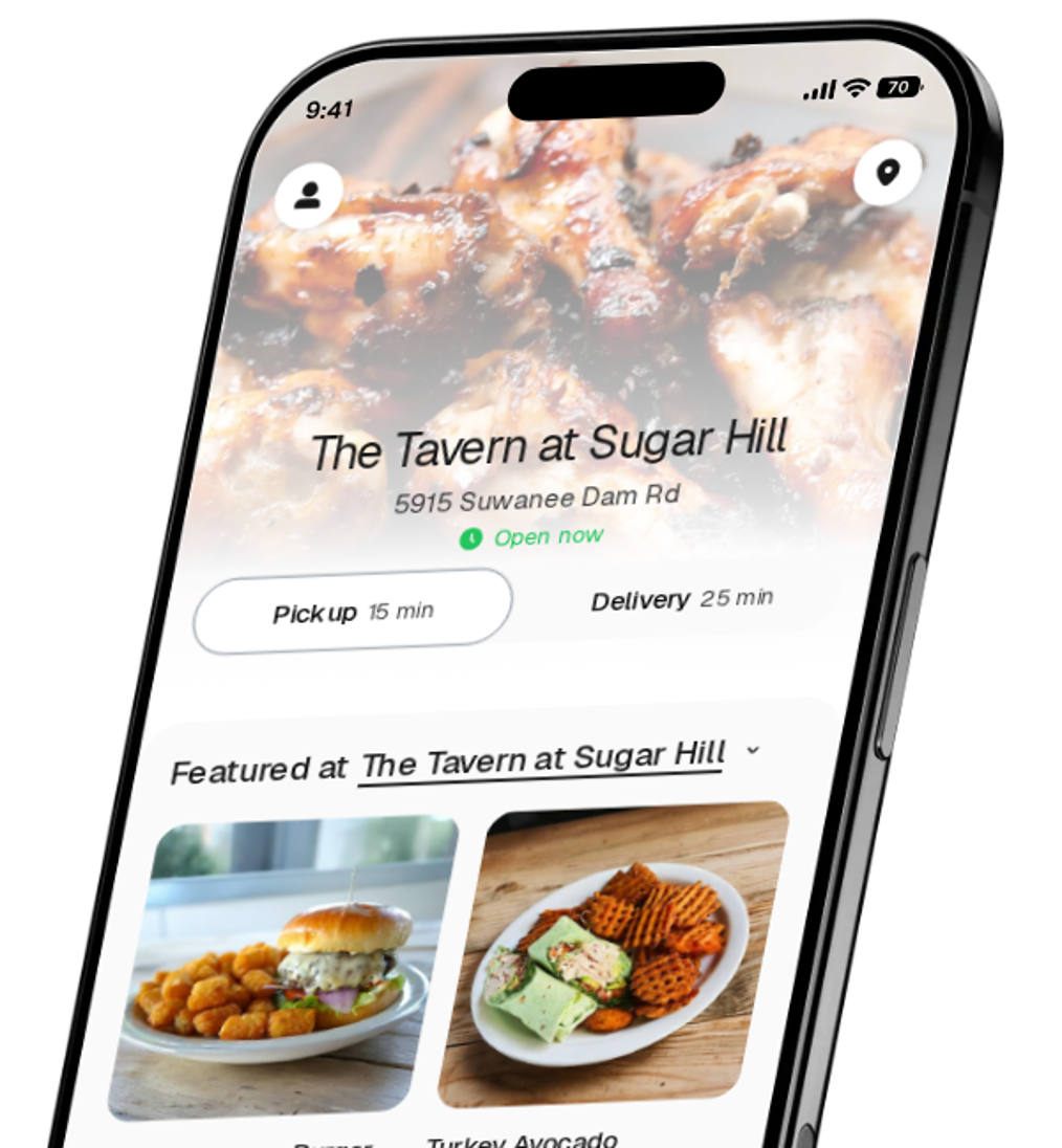 The Tavern at Sugar Hill app preview