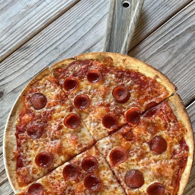 Tavern Pepperoni Pizza.