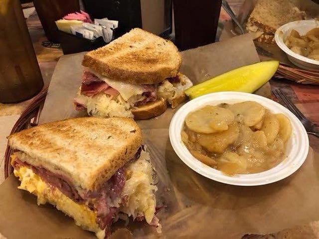 Caroline's Reuben.