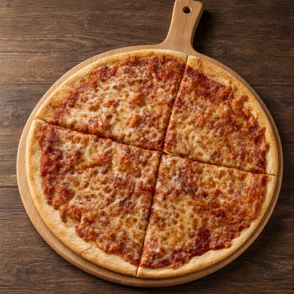 Four Cheese Pizza.