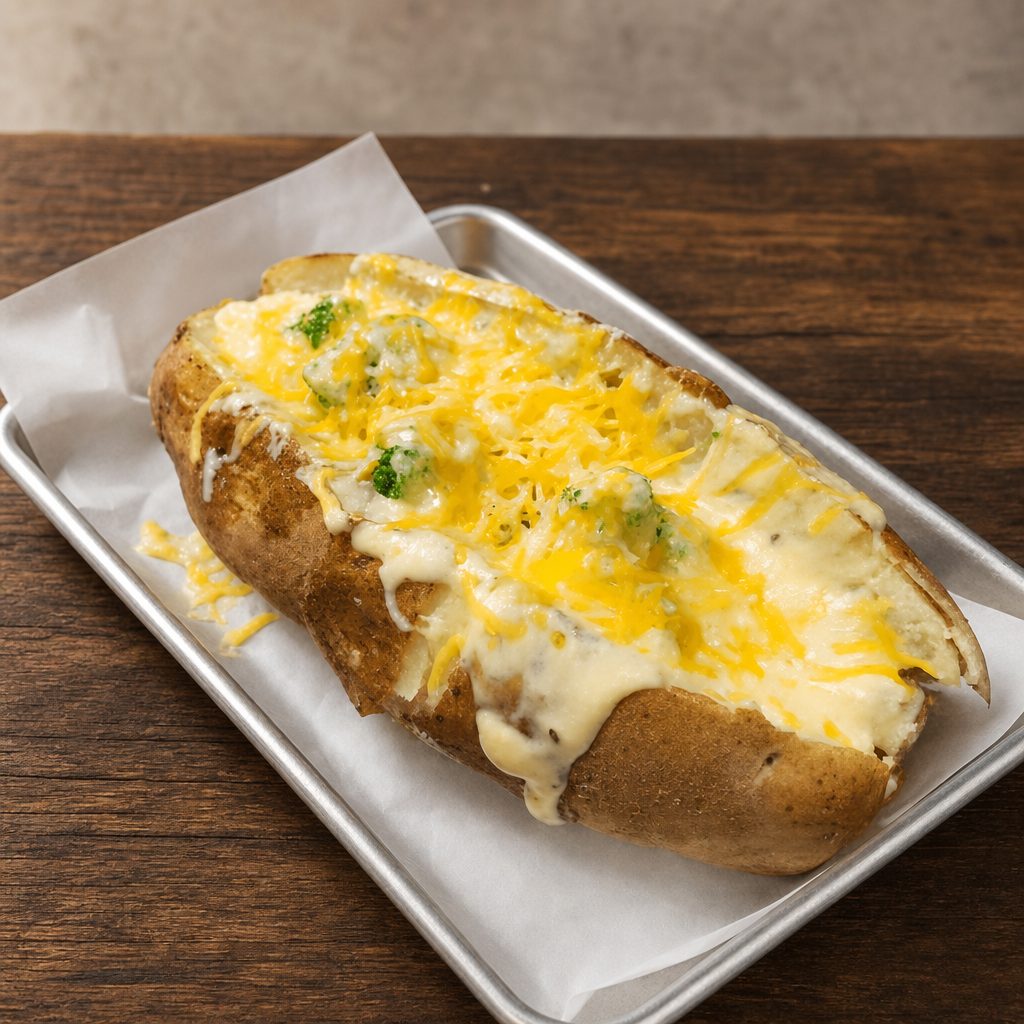 Broccoli & Cheese Spud.