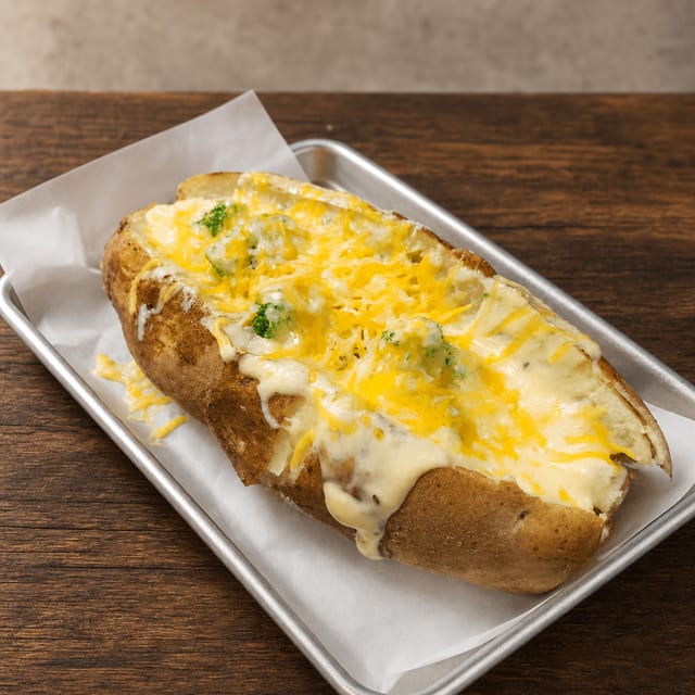 Broccoli & Cheese Spud.